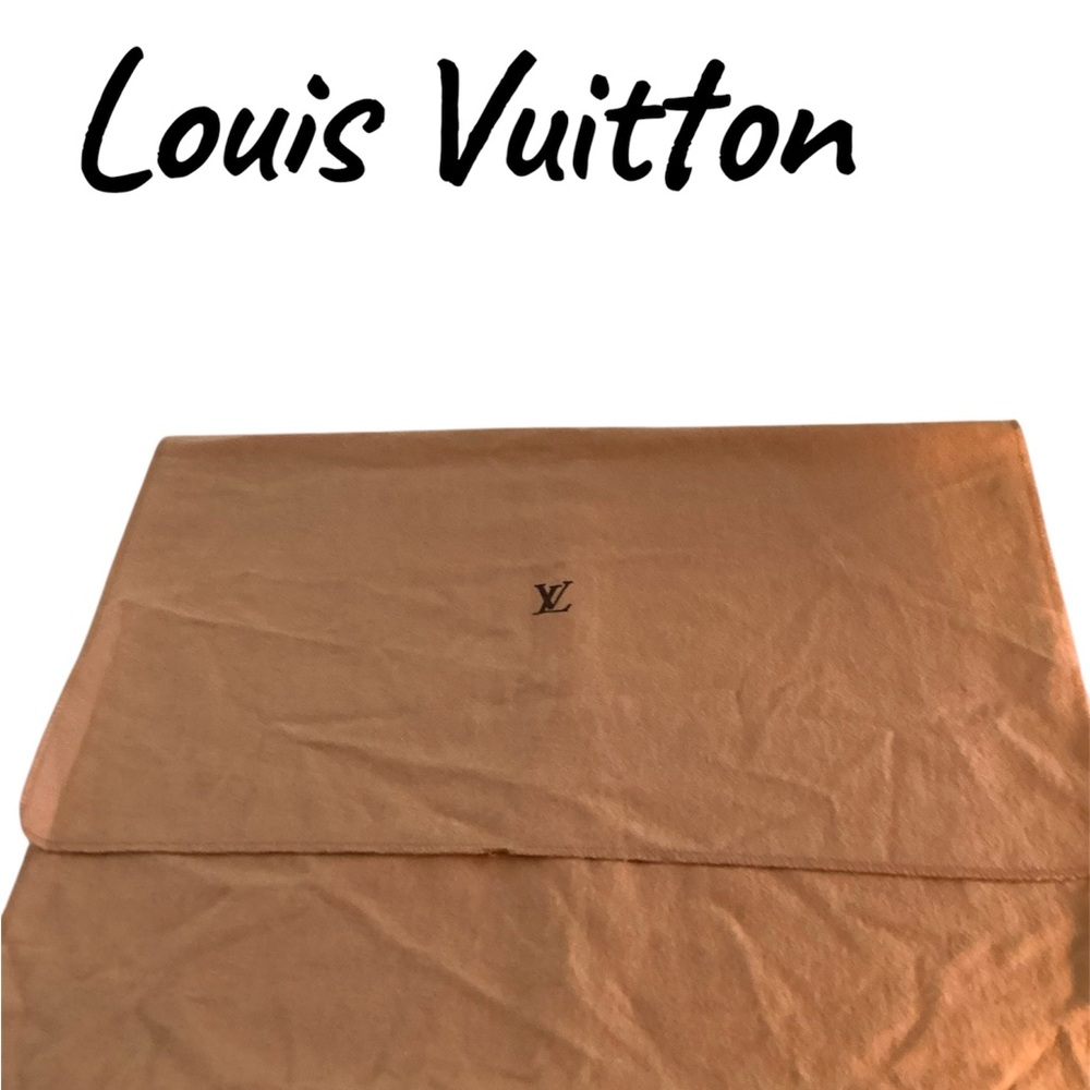Louis Vuitton Tan Dust Bag